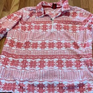 Lands End~~Fleece Sweatshirt~🧡